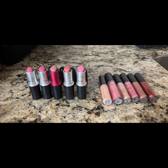 MAC lipglass and lipstick bundle - Picture 1 of 5